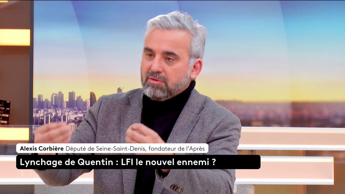 🔴 🗣 "Je ne vais pas faire le charognard (...) à essayer, dans le contexte actuel, de faire porter à La France insoumise la responsabilité d'un crime", affirme le député Alexis Corbière, fondateur de l'Après, qui a été exclu de LFI en juin 2024. #canal16