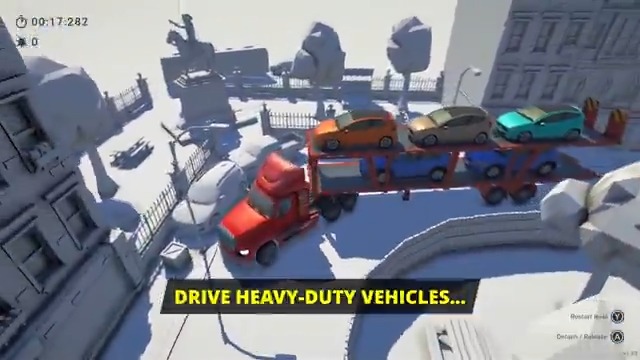 【ニュース】イライラ激ムズ駐車ゲーム『Parking in Tight Spaces』発表。リムジン、大型トレーラーに戦車まで、狭すぎ理不尽シチュエーション満載ゲーム