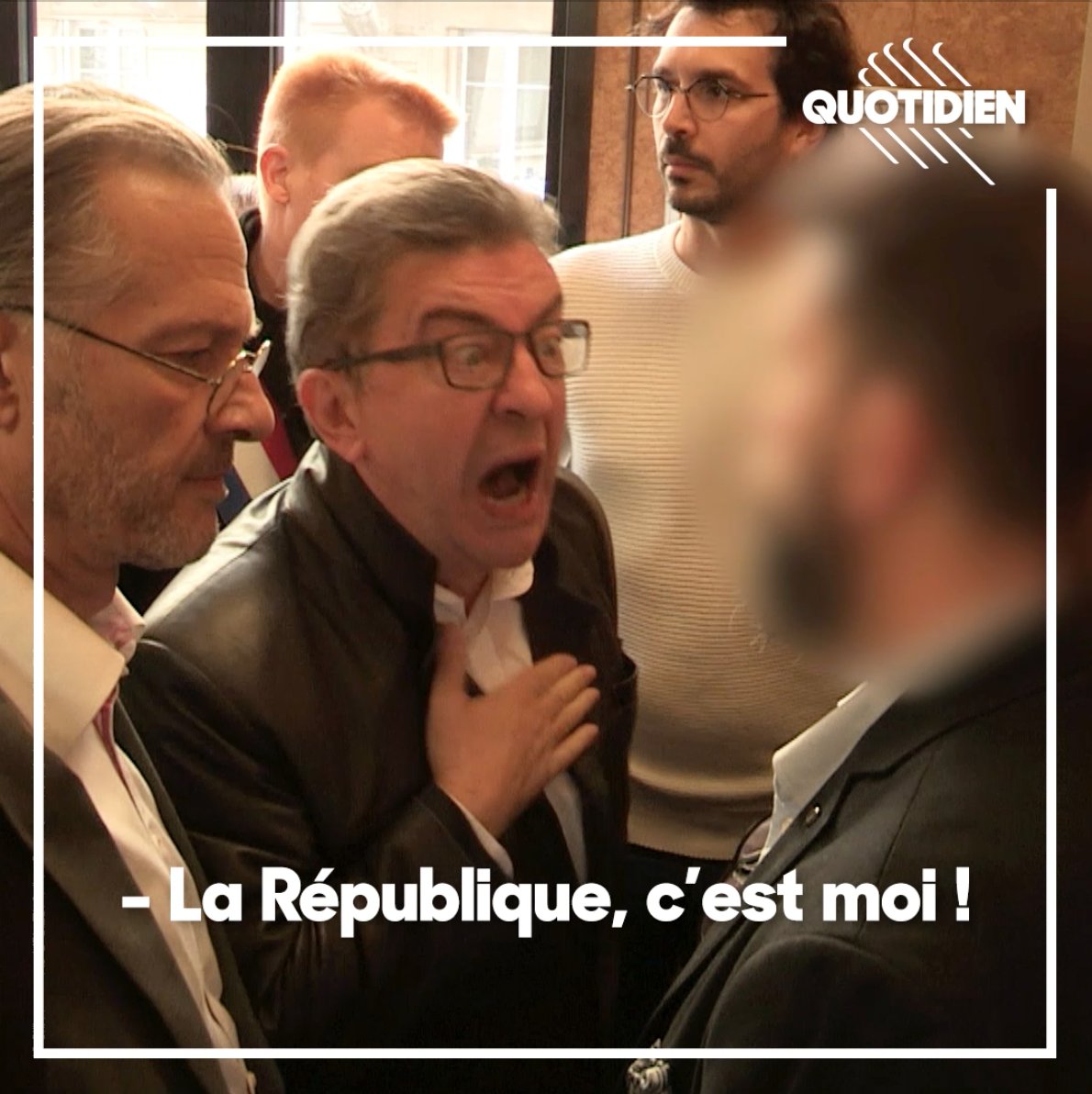 Mélenchon : "nous sommes hostiles et opposés à la violence"