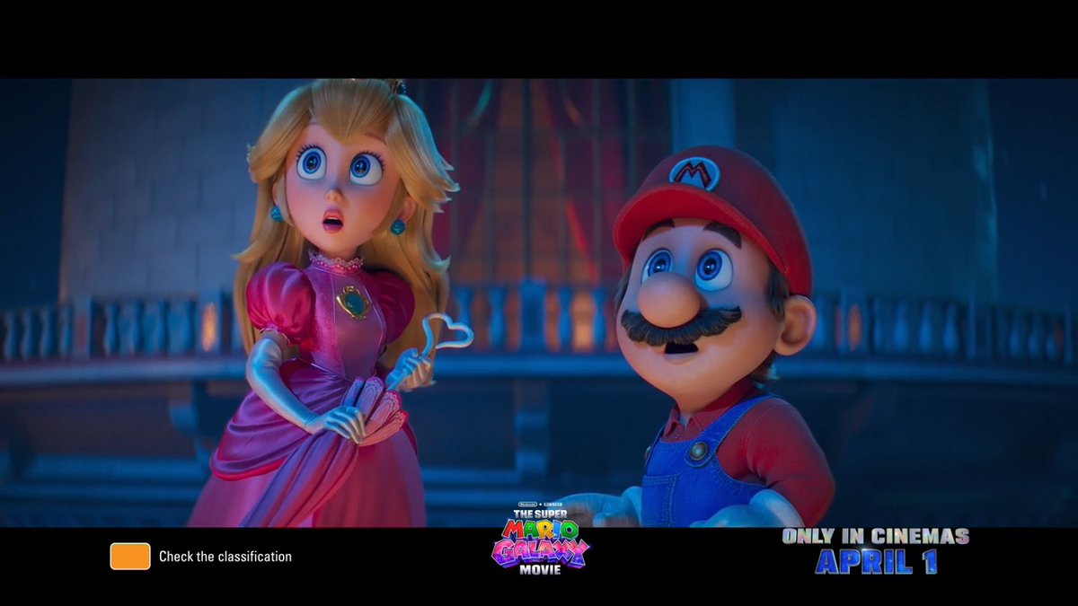 Level up. The Super Mario Galaxy Movie is only in cinemas April 1.