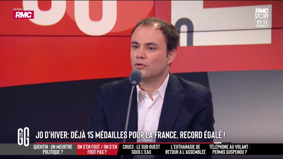 ⛷️ L'ironie légendaire de Charles Consigny : "Les JO, c'est l'opium du peuple." 🤣 "On divertit les gens avec ça pour les éloigner des vraies préoccupations. C'est plus amusant de regarder un lave-linge en marche." #GGRMC