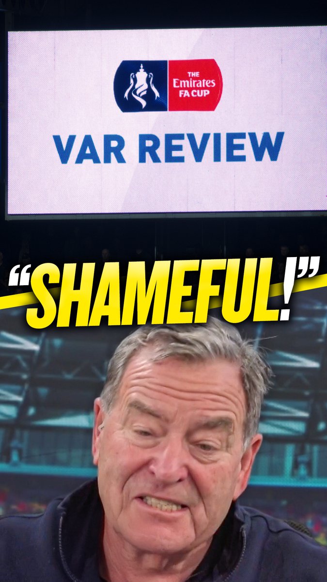 😡 "Shameful!" 😬 "Levels of officiating are the lowest they've ever been in this country!" Jeff Stelling slams referees over VAR absence in Aston Villa's FA Cup clash against Newcastle!