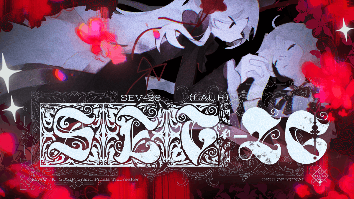 𝐍𝐄𝐖 𝐑𝐄𝐋𝐄𝐀𝐒𝐄 ˚⊹⁺‧┈┈┈┈┈┈┈┈┈┈┈┈‧⁺ ⊹˚. 𝐋𝐚𝐮𝐫 『𝐒𝐄𝐕-𝟐𝟔』 .˚⊹⁺‧┈┈┈┈┈┈┈┈┈┈┈┈‧⁺ ⊹˚. 公式音源を公開しました‼️ 私の音ゲー曲史上最長、6分超えの曲です。 お楽しみください🌲 Link :