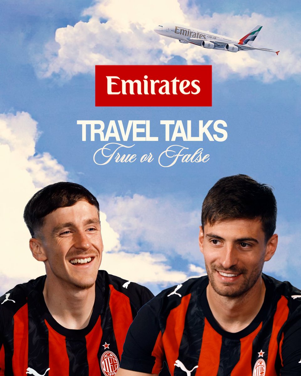 True or False Maldives edition: Gabbia 🆚 Saelemaekers 🏝️ A quiz with plenty of smiles 😁 Emirates | #FlyBetter
