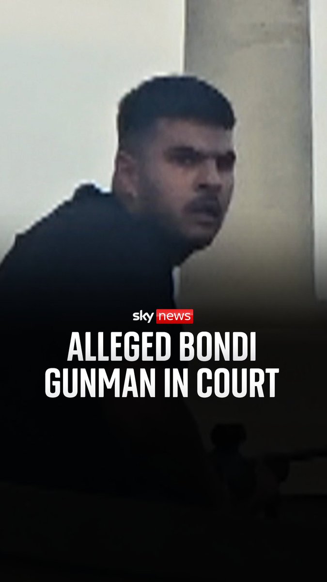 A man accused of killing 15 people in a shooting at a Hanukkah celebration at Bondi Beach has appeared in court by video link from prison for the first time. Sky's Nicole Johnston reports. Read more: