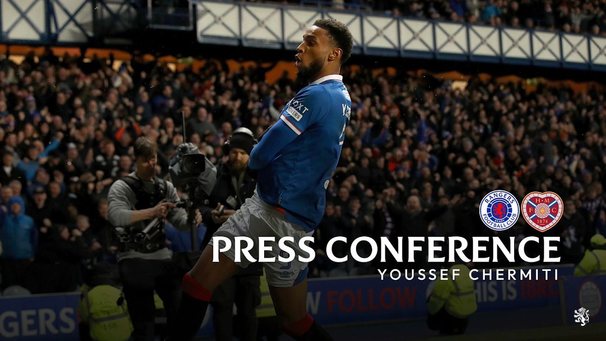 📰 Youssef Chermiti spoke to the press following our victory over Hearts yesterday.