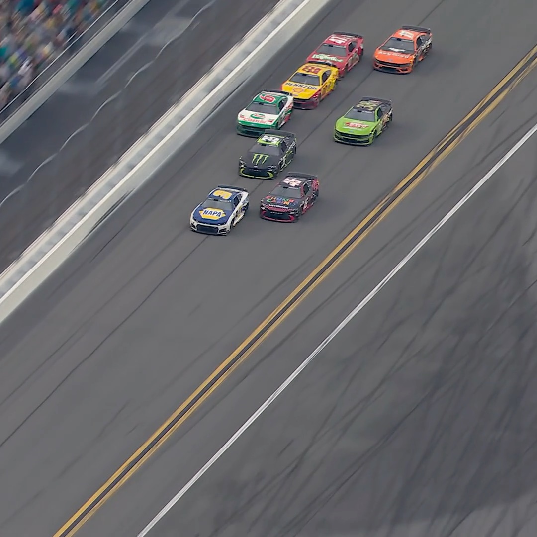The finish everyone is talking about. #DAYTONA500