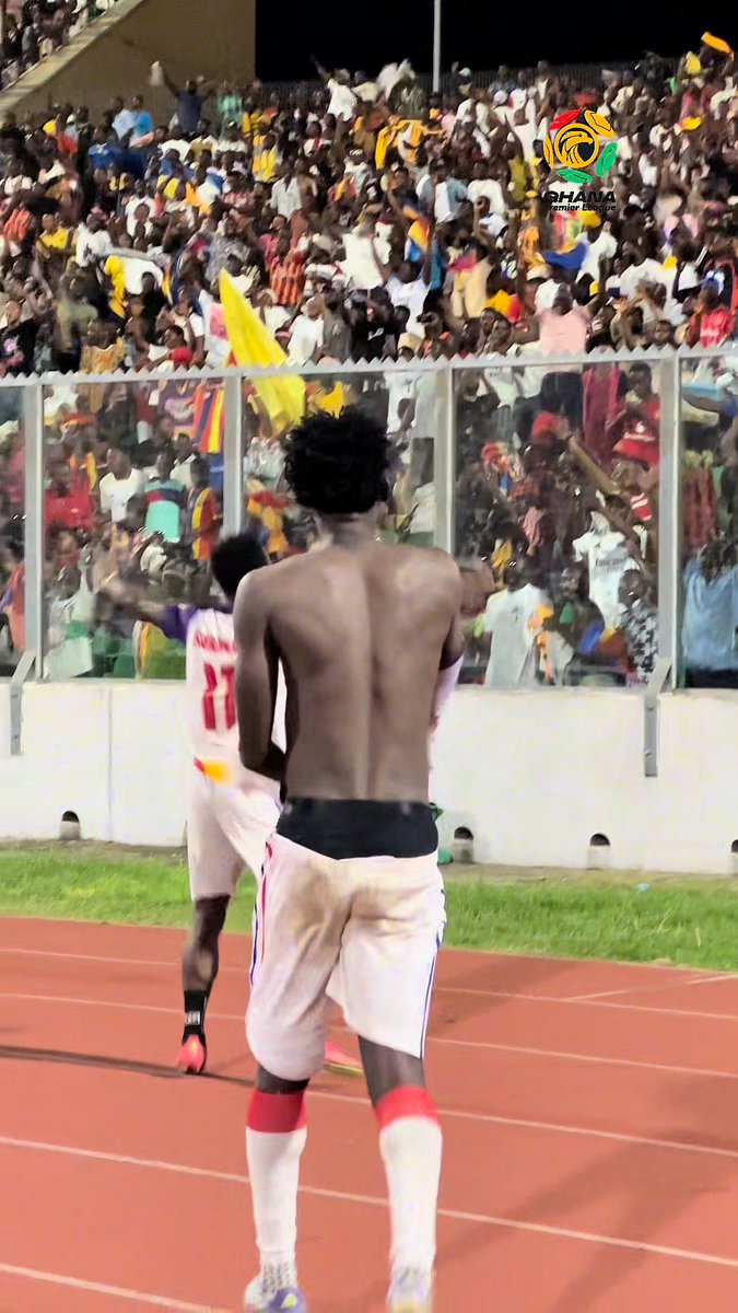 📹 🌈 Scenes at Baba Yara after the final whistle yesterday. #GPL #SuperClash