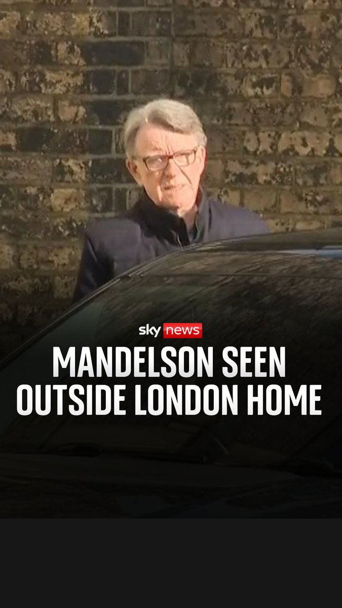 Former U.S. ambassador, Peter Mandelson, was seen leaving his home in London on Monday morning, two days after being asked to testify to U.S. Congress over his relationship with Jeffrey Epstein. Read more: