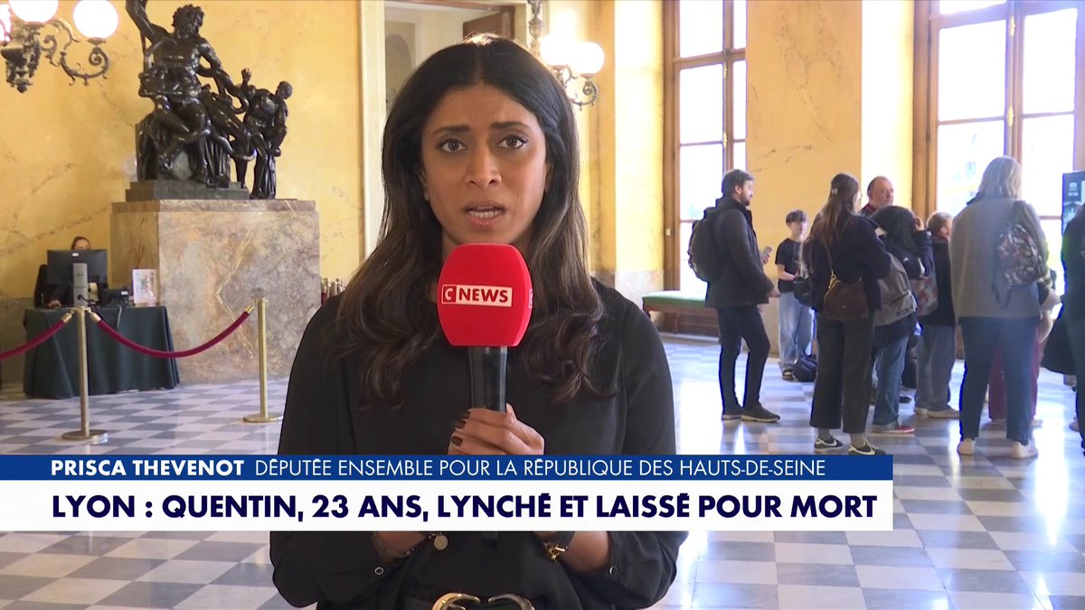 Prisca Thevenot est revenue sur le cas Quentin : «Le RN et LFI doivent appeler à l'apaisement», #dans180MinutesInfo