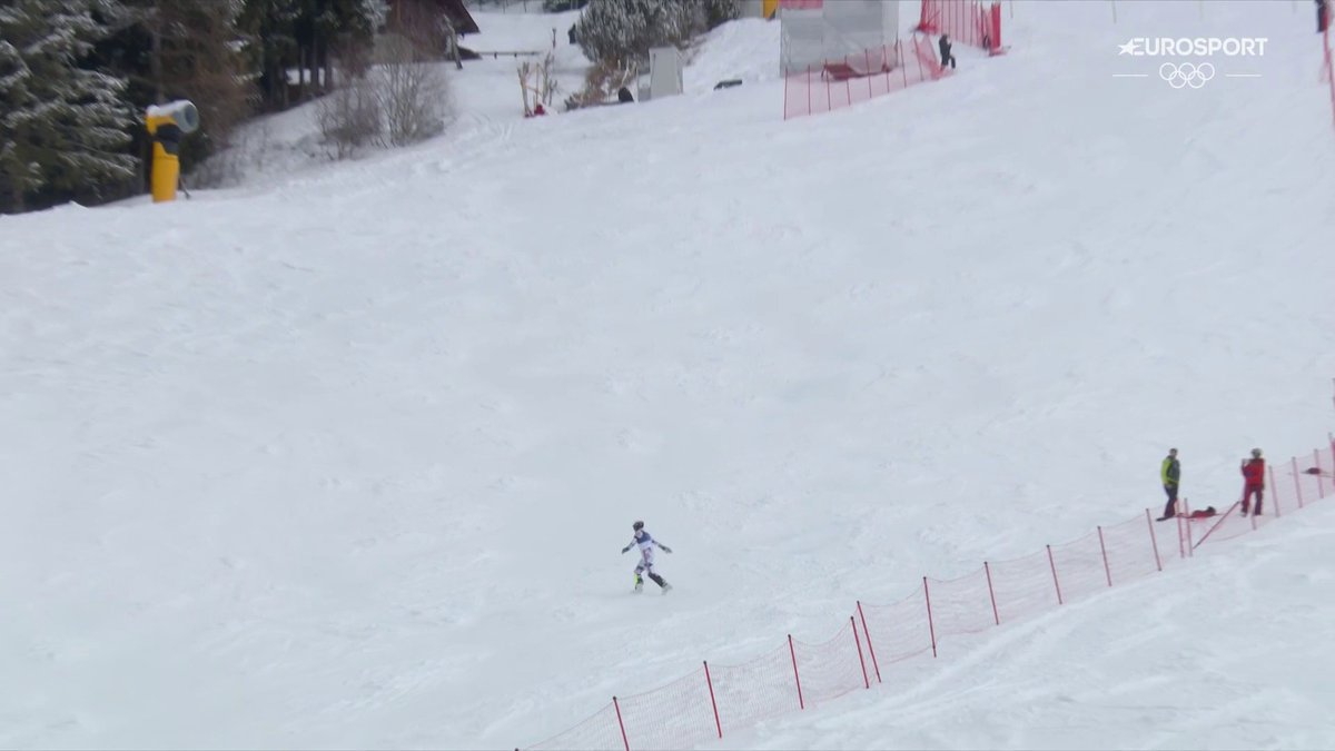 Var är han på väg!? 👀 Norske Atle Lie McGrath gränslar en port, bommar OS-guldet och ger sig av till skogs medan det schweiziska teamet jublar vilt. 📲 Streama hela OS i Milano Cortina 2026 på HBO Max och se det bästa på Eurosport 1.