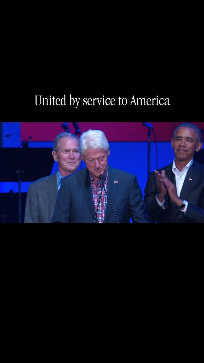 This Presidents Day, we’re reminded what’s possible when leaders come together in service to others. 🇺🇸 In 2017, President Jimmy Carter, President George H. W. Bush, President Bill Clinton, President George W. Bush, and President Barack Obama stood united at the One America Appeal benefit concert to support communities across Texas, Florida, the U.S. Virgin Islands, and Puerto Rico rebuilding after devastating storms.