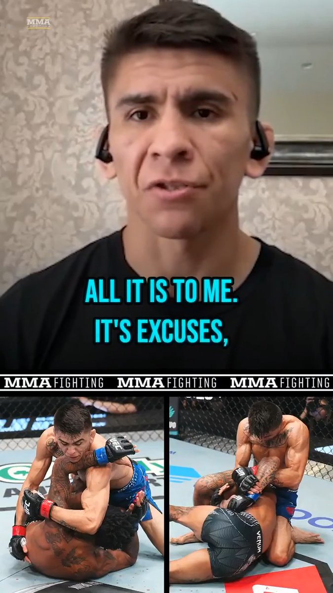 Mario Bautista slams Vinicius Oliveira for post-fight "excuses" after losing at #UFCVegas113: "You had the choice not to fight." (🎥 Damon Martin)