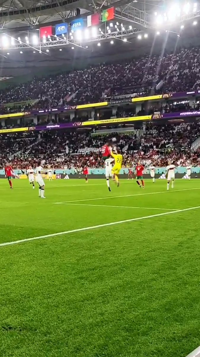 النصيري من أعلى نقطة 🇲🇦 #FIFAWorldCup