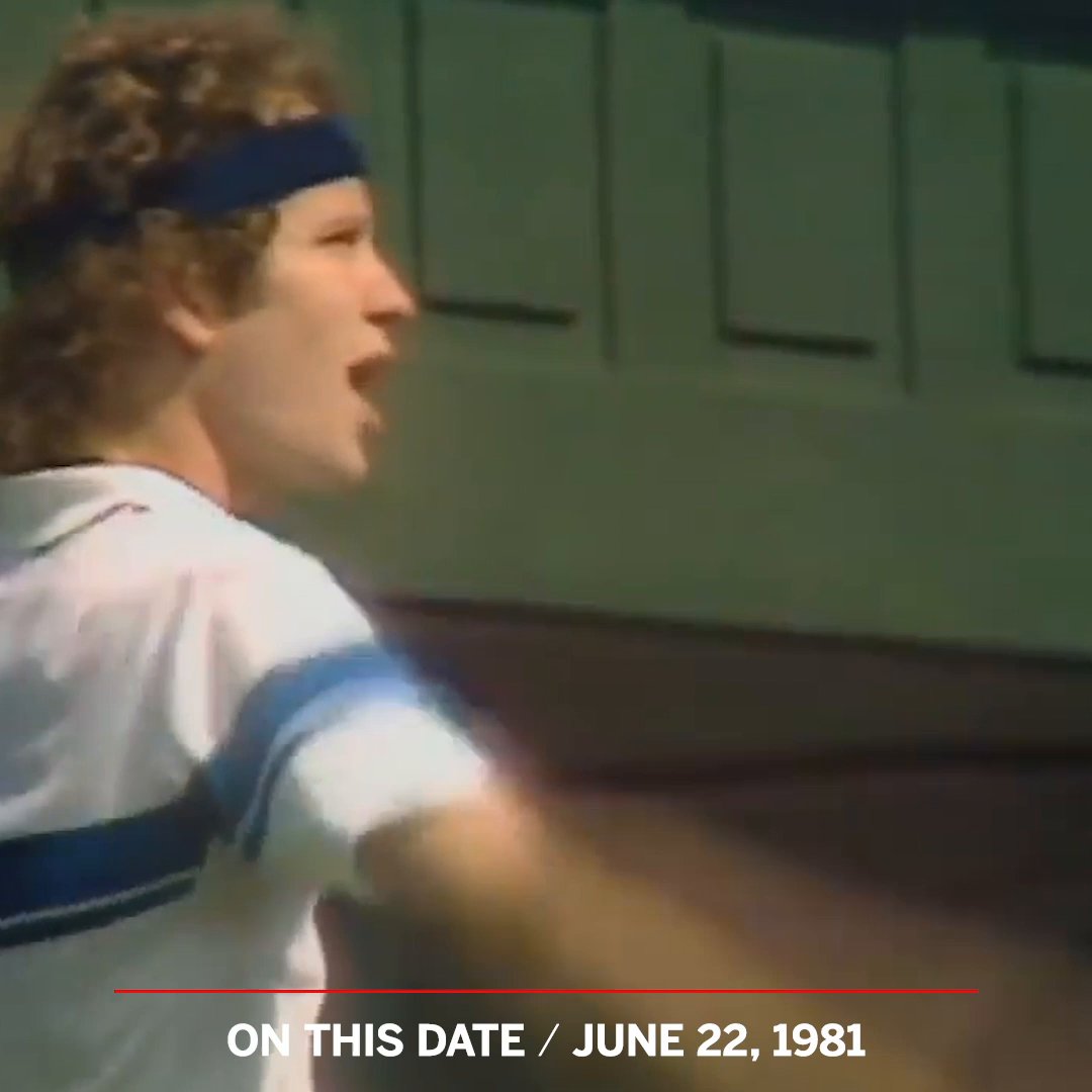 🗣 John McEnroe: "¡You cannot be serious!" Irrepetible.