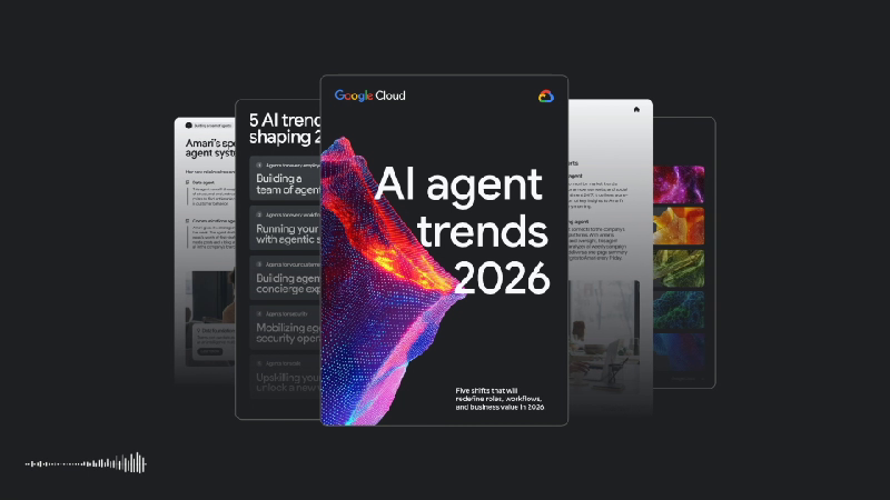 Discover the 5 trends driving business transformation in 2026—backed by insights from over 3,466 global executives and Google AI experts → Hint: We're witnessing the agent leap—where AI orchestrates complex, end-to-end workflows semi-autonomously.
