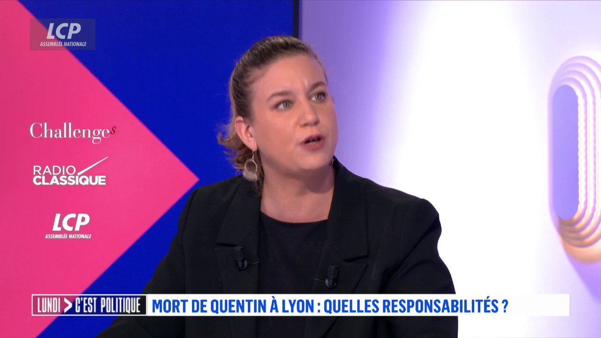 Mort de Quentin Deranque : "Il y a une question. De savoir pourquoi la préfecture, la police n'étaient pas là", considère Mathilde Panot. "Pourquoi est-ce qu'il n'y avait pas de dispositif policier visible", demande-t-elle, alors que Rima Hassan est "multi-menacée". #LCPol