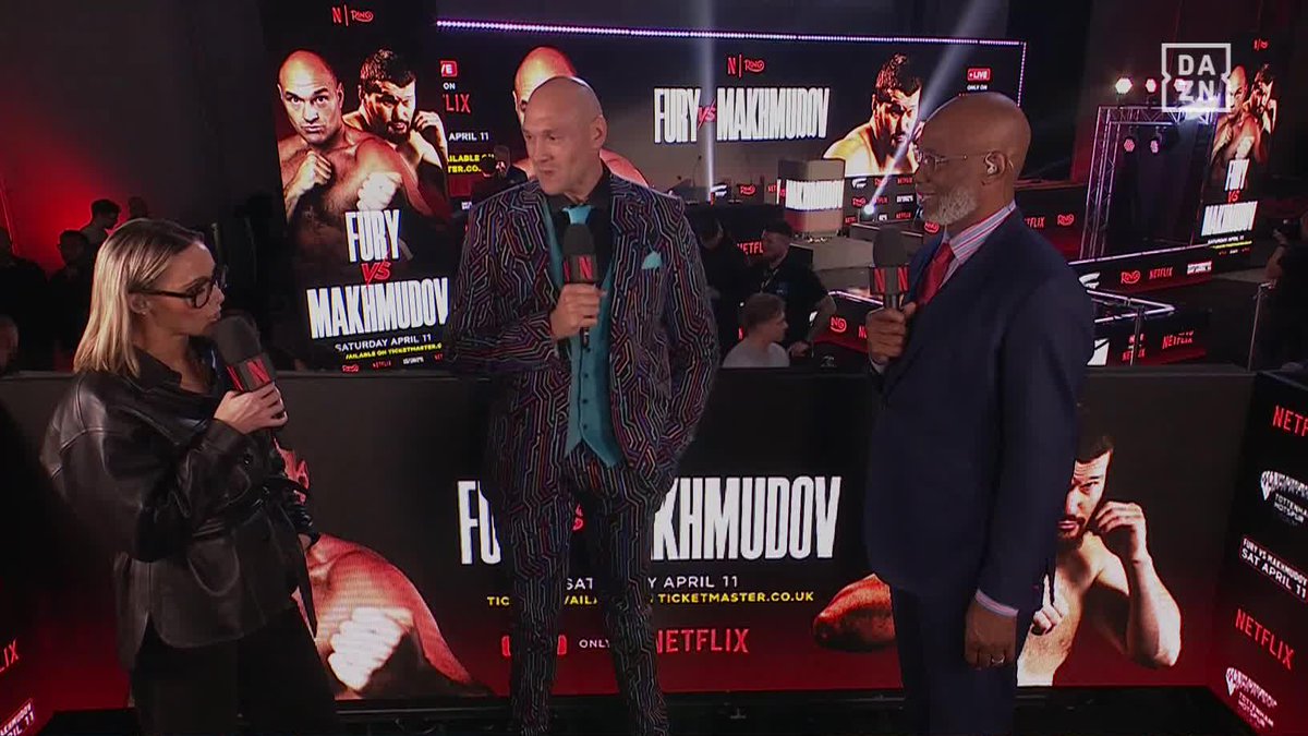 Tyson Fury says he will be without a trainer for his fight against Arslanbek Makhmudov 🤯 #FuryMakhmudov