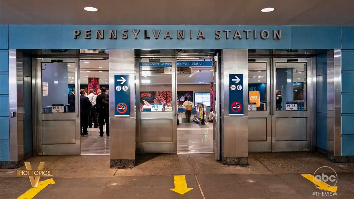TRUMP DEMANDS NAME BE PUT ON PENN STATION, AIRPORT: After the president reportedly said he'd unfreeze billions in funding for a New York infrastructure project if Penn Station and Dulles Airport were renamed after him, 'The View' co-hosts react.