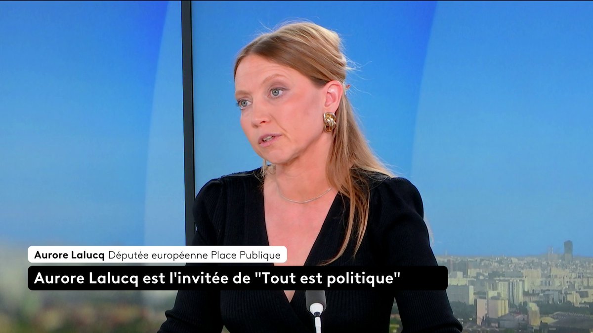 🔴 🗣️ Agression mortelle du militant identitaire Quentin Deranque à Lyon : "Stop à cette brutalisation permanente de la vie politique", martèle ce soir la députée européenne Place Publique Aurore Lalucq 🇪🇺, invitée de #ToutEstPolitique. #Canal16