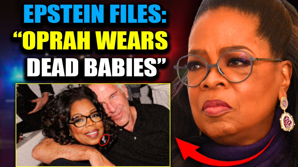 🚨 Epstein Files: 'Baby Trafficker' Oprah Winfrey Wears Jewelry Made From Child Body Parts Hundreds of high-level elites and major companies are implicated in the Epstein files, and according to investigators, one name connects all of them. Oprah Winfrey, the daytime TV queen trusted in millions of homes, now faces explosive accusations from multiple Epstein survivors. They call her 'the Broker'.
