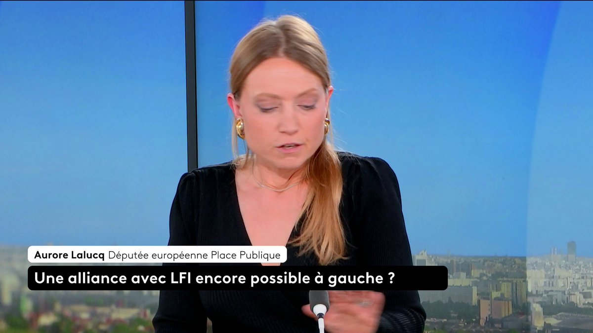🔴 🗣️ "Je suis petite fille de résistant communiste, donc le mot extrême gauche, il ne m'a jamais fait trop peur", indique la députée européenne Place Publique Aurore Lalucq 🇪🇺, interrogée sur la France insoumise. #ToutEstPolitique #Canal16
