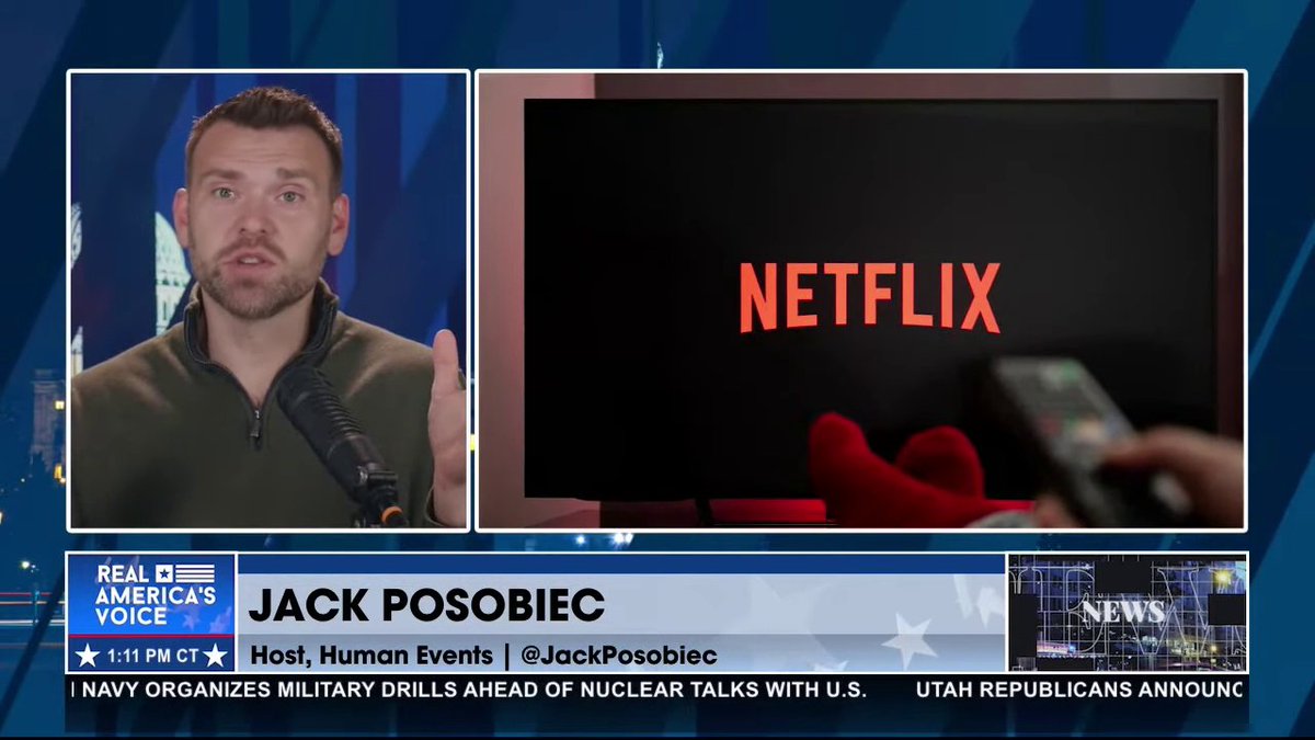 .Jack Posobiec: We were RIGHT all along about Netflix.