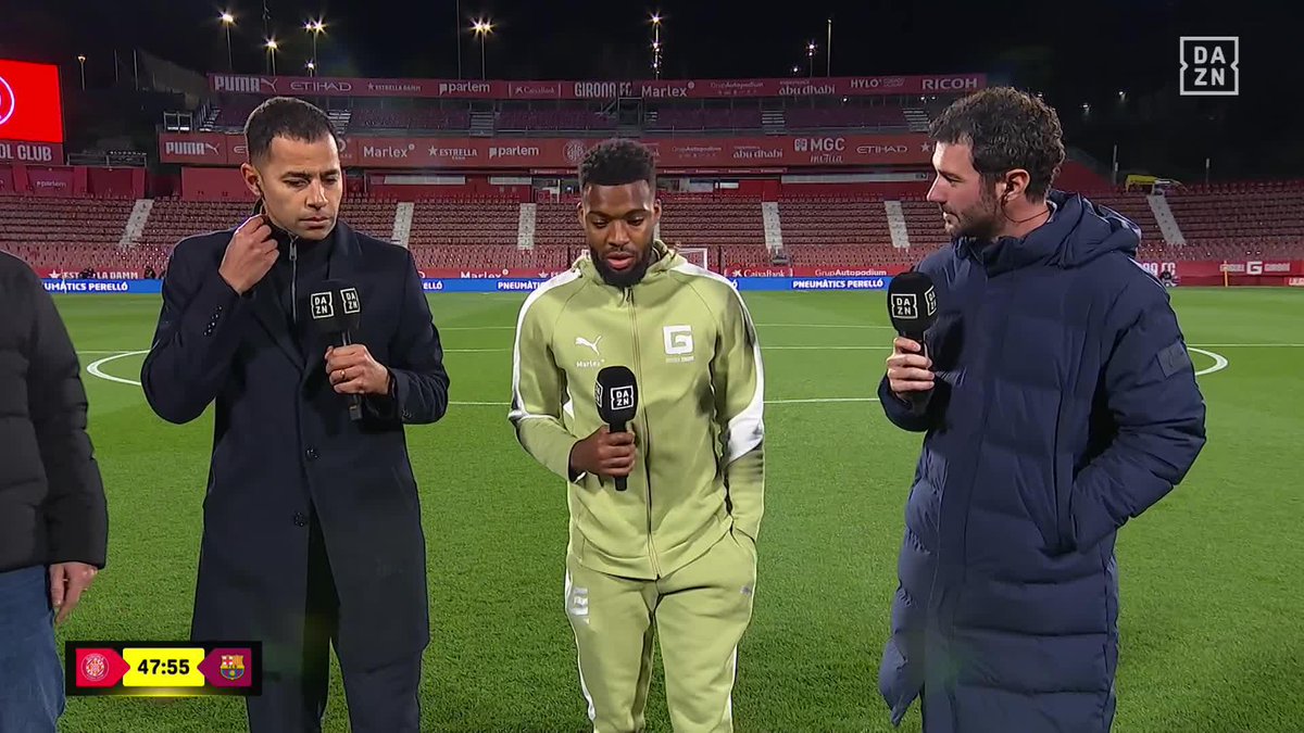 🗣️ "En el Atleti crecí mucho y aquí voy a crecer más también" Thomas Lemar, en DAZN, sobre los estilos de juego de Girona y Atlético de Madrid #LALIGAenDAZN ⚽