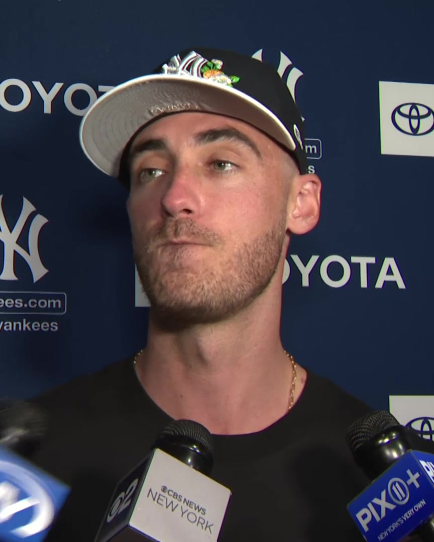 "I want to win it all. I want to win it in a Yankee uniform. I want a parade in New York City." Cody Bellinger talks about what he wants to accomplish in a Yankee uniform: