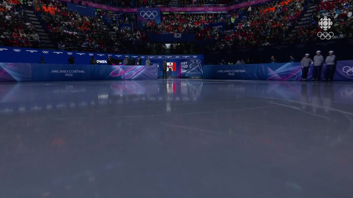 3 medals in 3 events so far 🥉🥉🥈 Courtney Sarault won silver in the women's 1000m short track 🇨🇦⛸️ #TeamCanada | #MilanoCortina2026 | CBC Olympics