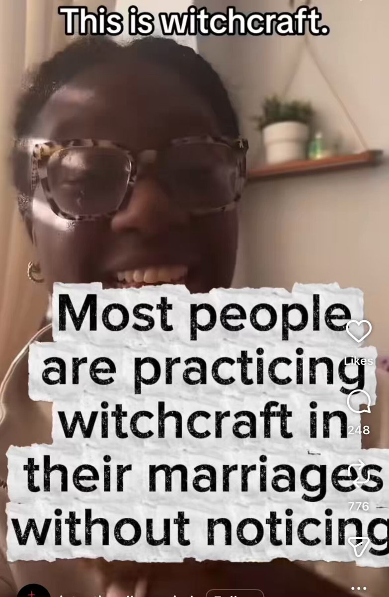 I worked at a bookstore before and I refused to walk down the isle with all the “witchcraft” books at the time. (So young) The manager noticed it one day and she said “ if you don’t have knowledge of it, how will you recognize it?” 💡🚨 To say the least… I read everything 😂👊🏾