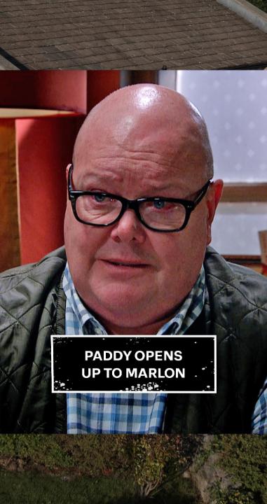 Paddy really needed that hug! #Emmerdale