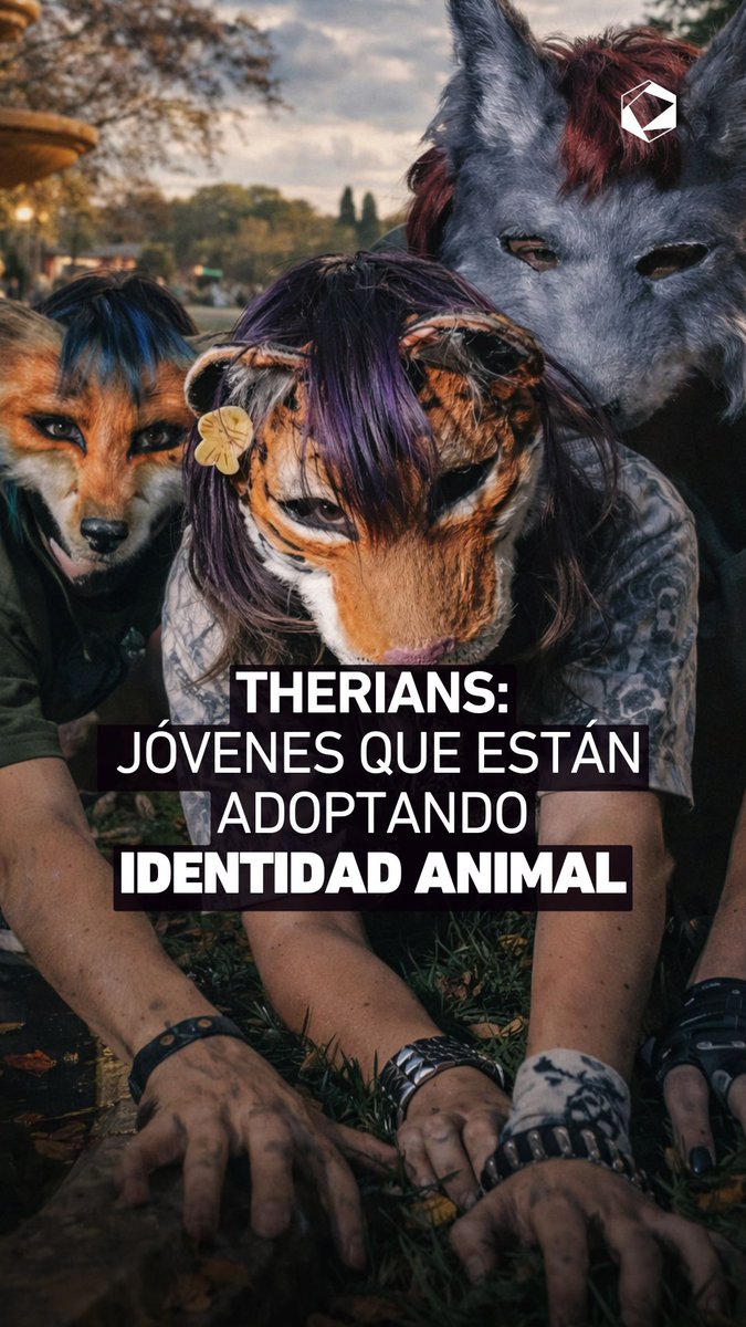 No es meme, no es cosplay, son #therians, jóvenes que se identifican espiritual o psicológicamente con animales, no es un trastorno clínico, pero el debate ya explotó, ¿tú qué opinas?
