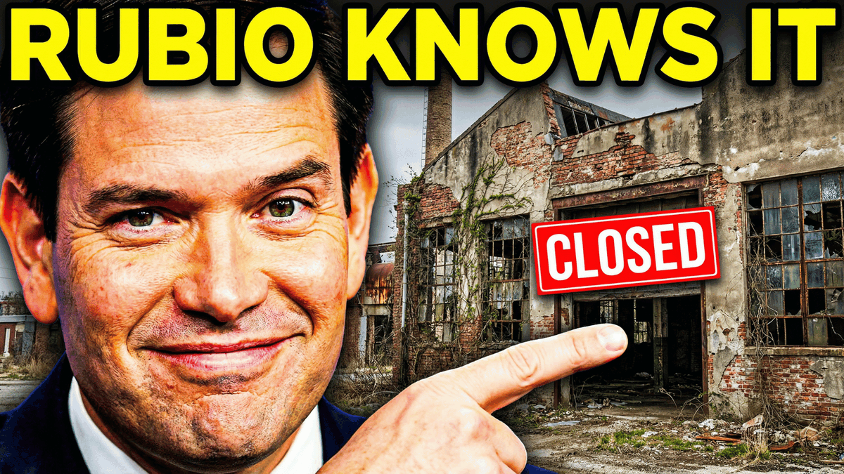 🚨 NEW: Rubio just confirmed what they've hidden for 50 years — deindustrialization was DELIBERATE. In 1977, the CFR called it "controlled disintegration." Now Trump is ending it and the globalists at Munich are in open panic. We have the receipts. 🧾👇