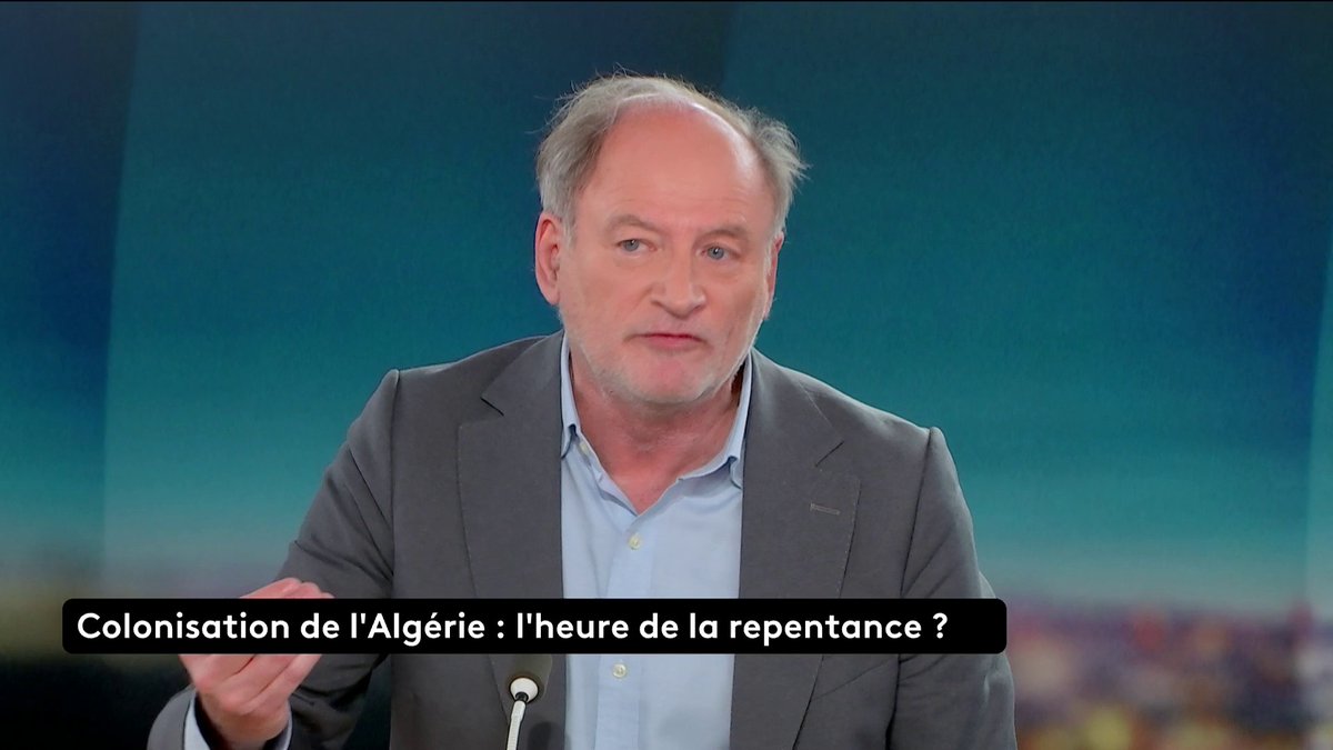 🔴 🗣️ Passé colonial de la France : "Combien de Français savent que les premiers essais nucléaires français dans les années 1960, ils étaient à ciel ouvert en Algérie ?", interroge l'éditorialiste politique Henri VERNET. Loïc de La Mornais #SurLeTerrain #Canal16