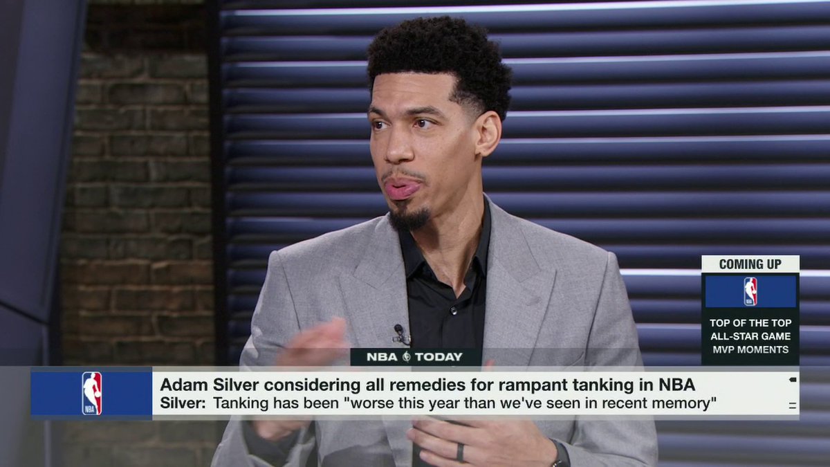 "The players don't go out there wanting to play poorly. ... That comes from ownership or the coaching staff." Danny Green on NBA teams tanking 👀