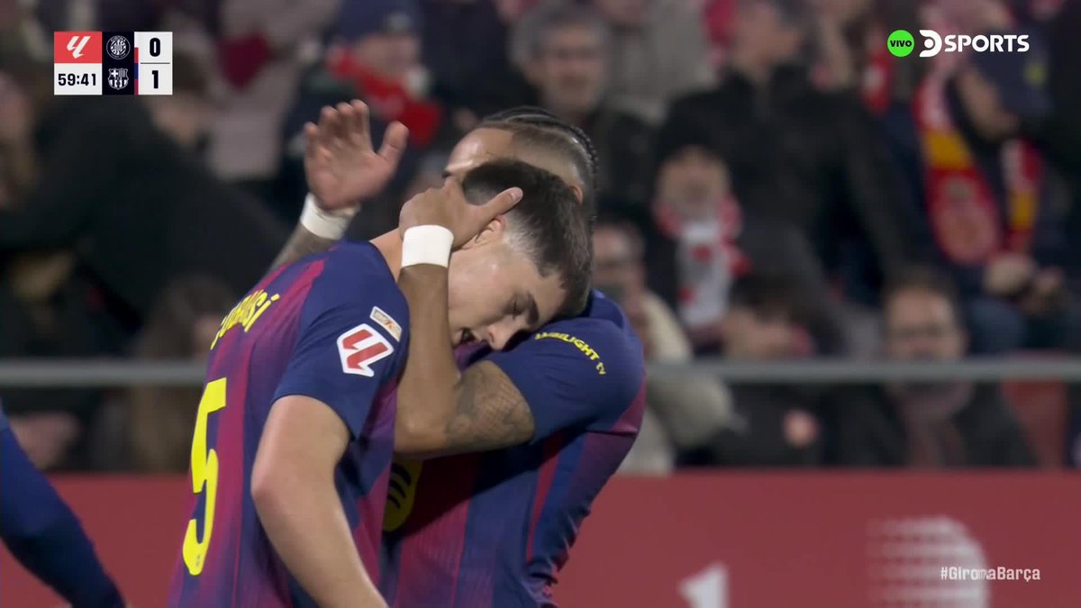 El cabezazo de Cubarsí es una locura amigo. Qué golazo.
