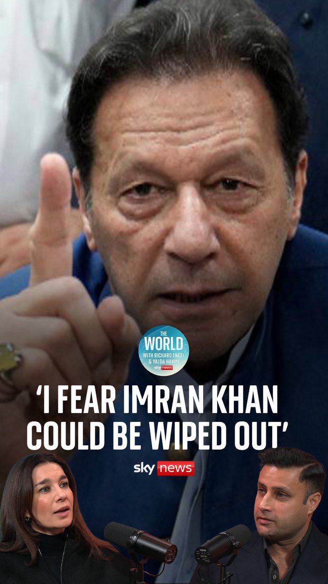 Former Pakistani prime minister Imran Khan has suffered severe vision loss in prison. His spokesperson Sayed Z Bukhari says he fears the former cricketer and prime minister could be "wiped out” if Khan’s alleged mistreatment continues #TheWorld
