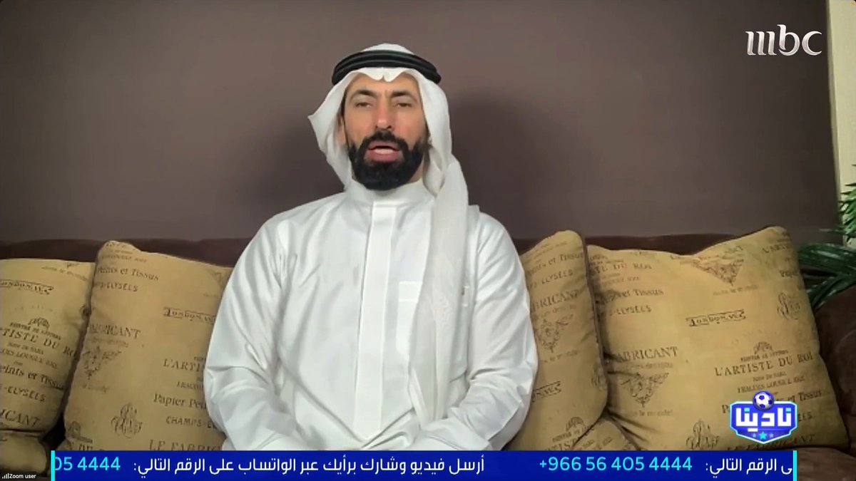 حسين عبدالغني: مباراة #الاتحاد_السد ستكون من أجمل مباريات الجولة، وستشهد ندّية كبيرة. مجاناً على MBC شاهد برنامج #نادينا يوميا الساعة 11مساءً بتوقيت السعودية على MBC1 لمتابعة البث المباشر