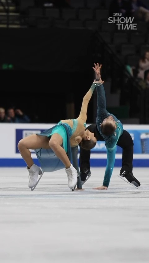 Power meets precision on the biggest stage in sport for Anastasiia Metelkina and Luka Berulava. #ISUShowtime #MilanoCortina2026 #FigureSkating #Olympics