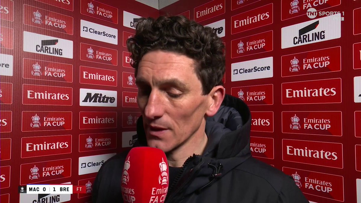 "Real spirit with how they approach the game" Keith Andrews says facing Macclesfield was a test for Brentford 🗣 🎙Liam MacDevitt | 📺 TNT Sports & discovery+ UK