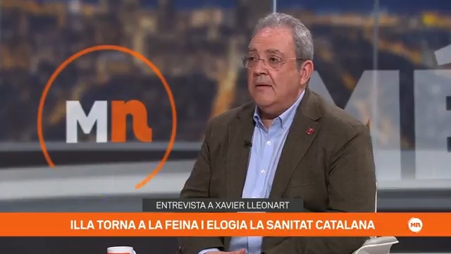 "La millor cara del sistema de salut que ha vist Illa no és la mateixa que veuen el 95% dels pacients." Xavier Lleonart, de Metges de Catalunya, diu que la sanitat catalana encara respon bé davant malalties greus però no davant la resta #MésNit3Cat