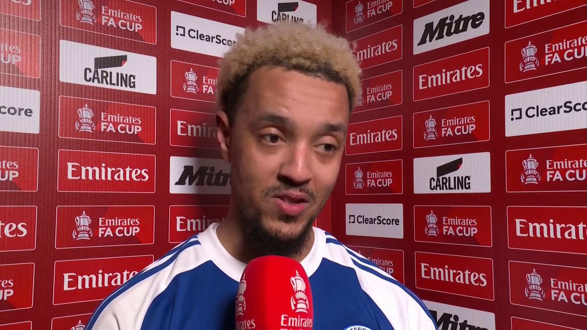 "I've been out the game a long time, and coming back into it I'd say this is my proudest achievement" Cameron Borthwick-Jackson reflects on Macclesfield's FA Cup run after winning Player of the Match against Brentford 👏 🎙Liam MacDevitt | 📺 TNT Sports &amp; discovery+ UK