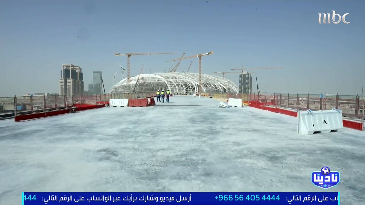 كاميرا نادينا من داخل "ملعب أرامكو".. تفاصيل وأكثر لـ التحفة الفنية 🏟️ مجاناً على MBC شاهد برنامج #نادينا يوميا الساعة 11مساءً بتوقيت السعودية على #MBC1 لمتابعة البث المباشر