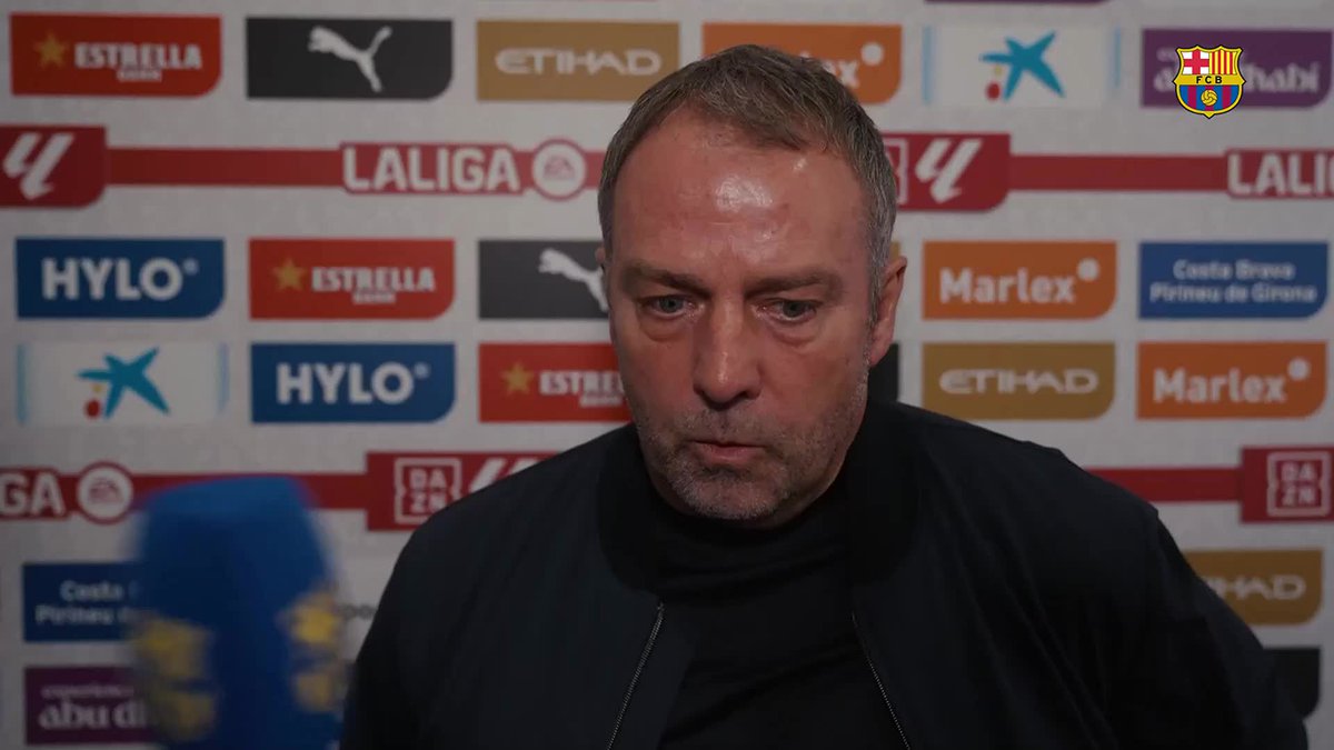 🔊 Here’s what Flick, Cubarsí, Gerard and Joan said after the game in Girona.
