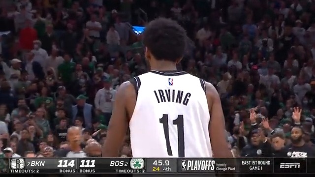 Kyrie dropping 40 on the Cs while talking shit the entire game will always be so Gangsta