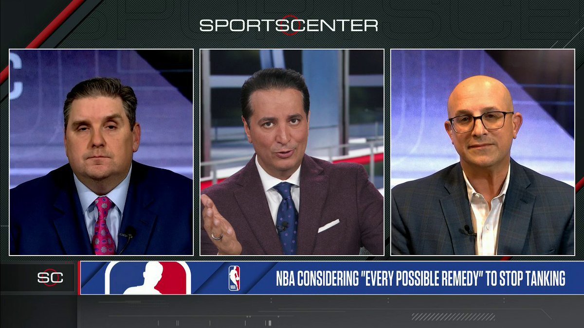 While the NBA is considering different solutions to resolve their tanking issue, Brian Windhorst evaluates potential hurdles ✍️