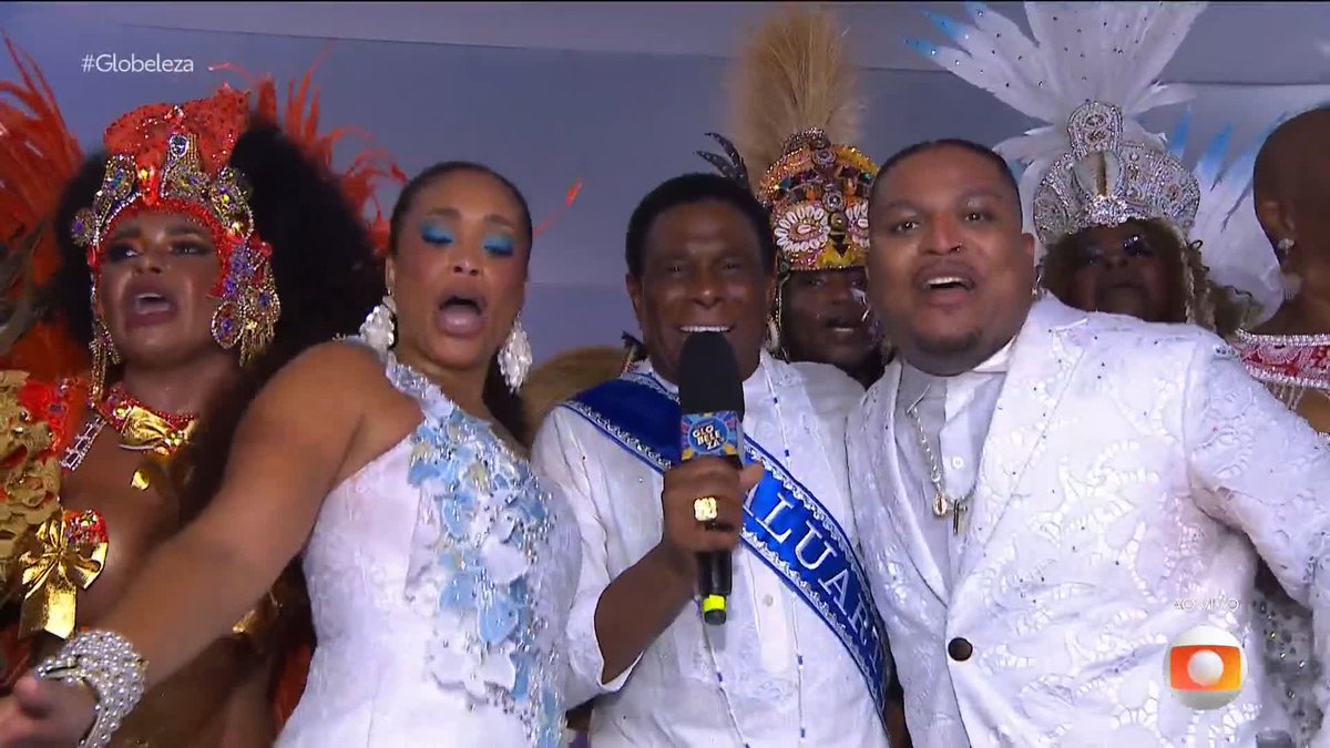 IMPOSSÍVEL não se arrepiar com o Neguinho cantando junto da Jéssica e Ninno. Foda demais! 🎥: Reprodução | TV Globo 📺