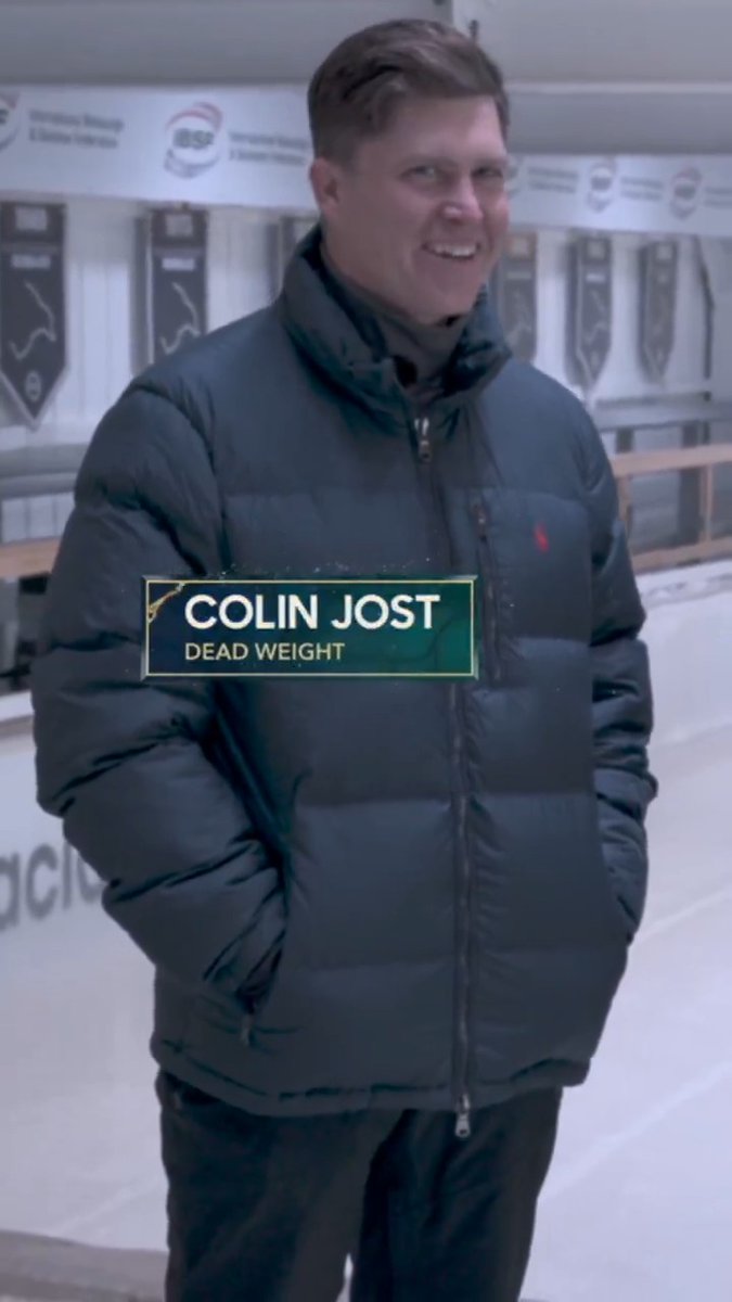 Colin Jost riding in a bobsled is absolute cinema. 😂 #WinterOlympics