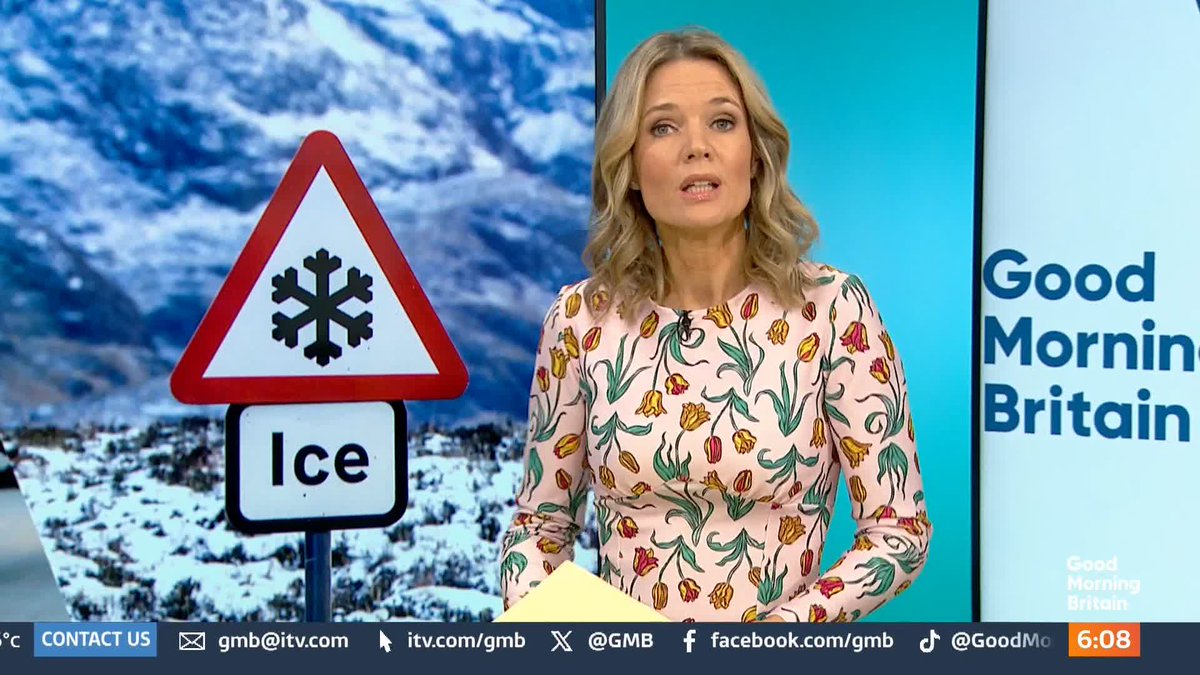 Drivers are being warned to watch out for black ice as a blast of Arctic air sweeps across the UK this week. This morning yellow warnings for snow and ice are in effect for much of Scotland as well as northern and eastern England. Nick Dixon reports.